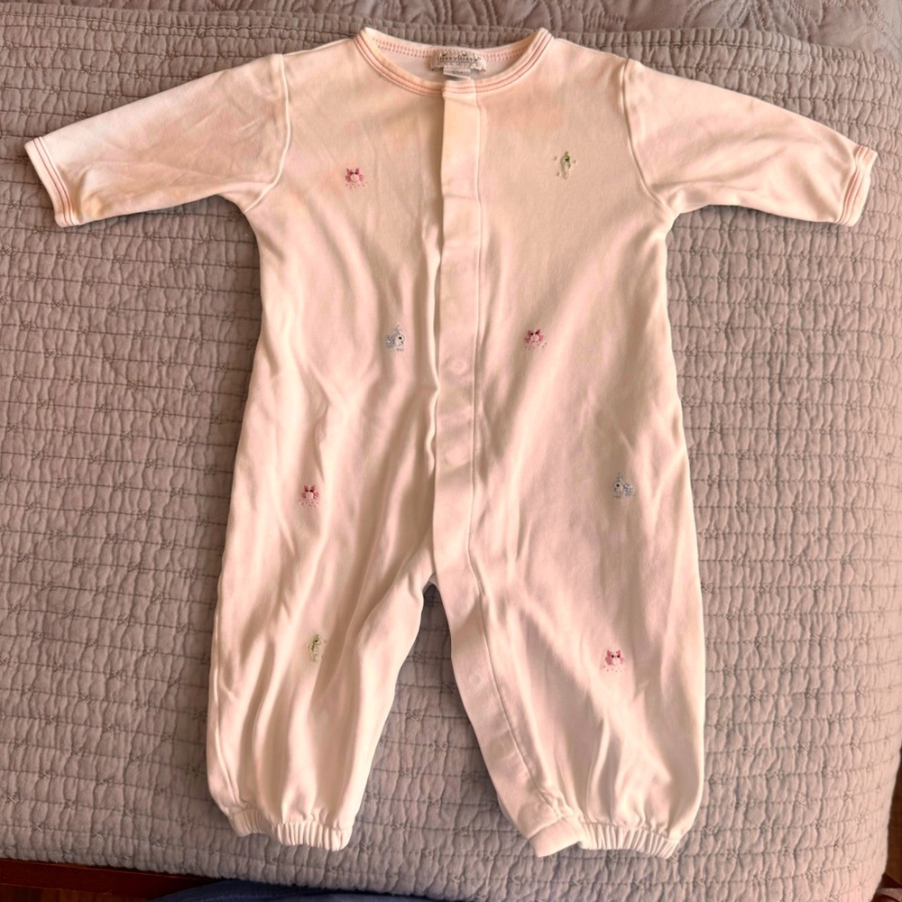 White Beach Baby Convertible Gown